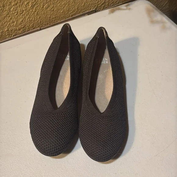Eileen Fisher Heaven Stretch Knit Wedge Ballet Flat Size 7.5 - Picture 3 of 8